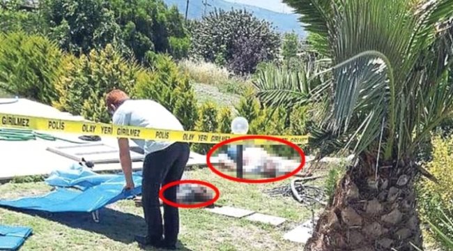 Lüks villada feci olay! İki işçiyi havuz kenarında bu halde bulundular
