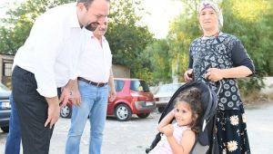Başkan Gümrükçü'den sabah mesaisi
