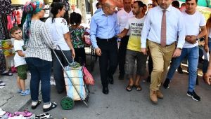 Başkan Soyer'den mahalle ziyareti... Sorunlar yerinde çözülecek!
