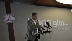 Başkan Tugay'dan 100 gün raporu...