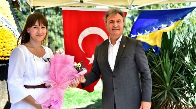 Bornova Belediyesi Srebrenica Katliamı'nı unutmadı