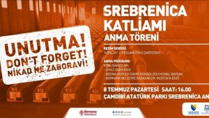 Bornova Srebrenica Katliamını unutmayacak