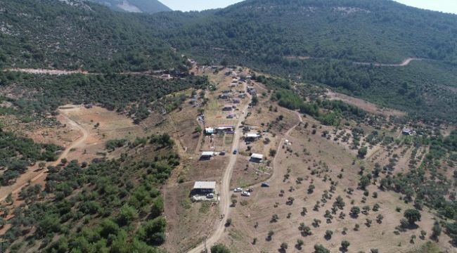 Buca'da fırsatçılar 40 dönüm araziyi talan etti