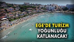 Ege'de turist akını!