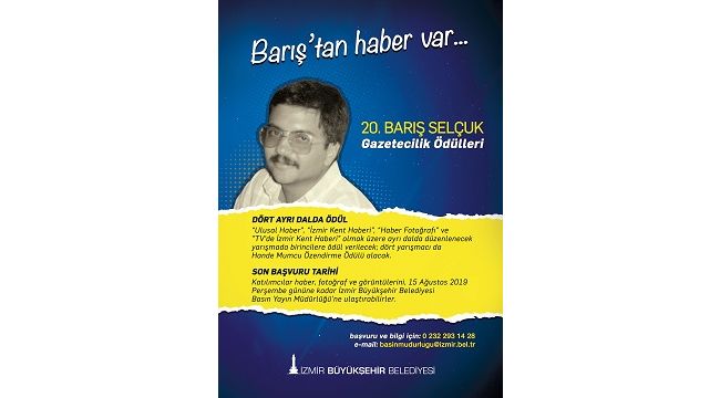 İzmir'de Gazeteciler "Barış Selçuk" için yarışacak