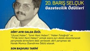 İzmir'de Gazeteciler "Barış Selçuk" için yarışacak