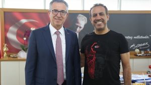Haluk Levent Başkan Arda'yı ziyaret etti