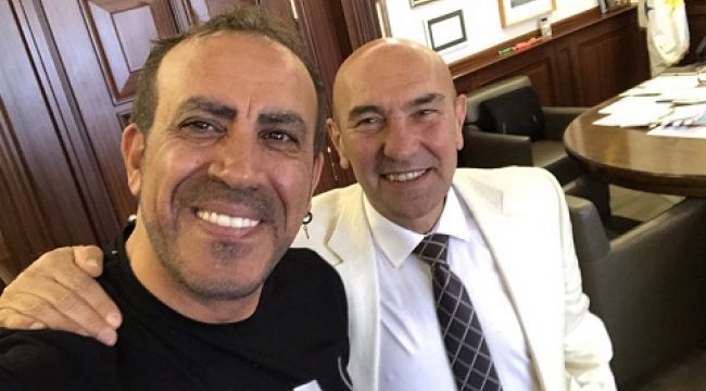 Haluk Levent'ten Başkan Soyer'e teşekkür ziyareti