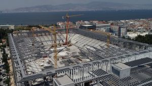 İzmir'de Göztepe Stadı yükseliyor