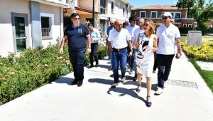 Soyer'den Koruncukköy'e anlamlı ziyaret