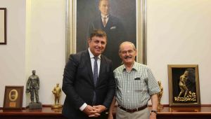 Tugay, Büyükerşen'le buluştu... Projeleri inceledi