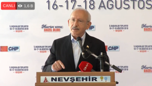 Canlı - CHP Lideri Nevşehir'de konuşuyor
