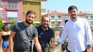 CHP'li gençler fidan dikti
