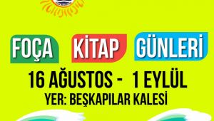 Foça'da kitap günleri yarın başlıyor