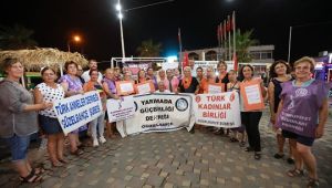 Güzelbahçe'de anlamlı protesto!