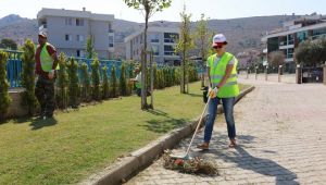 Güzelbahçe'de temizlik seferberliği
