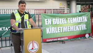 Karşıyaka'da çevre gönüllüleri ile el ele temizlik seferberliği