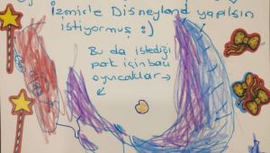 Öykü Arin'den Soyer'e kartpostal... Minik Öykü, Tunç Soyer'den Disneyland istedi