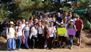 Vekil Bakan ekibiyle birlikte Su ve Vicdan Nöbeti’ne katıldı