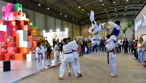 Bornovalı sporcular fuarda göz doldurdu!