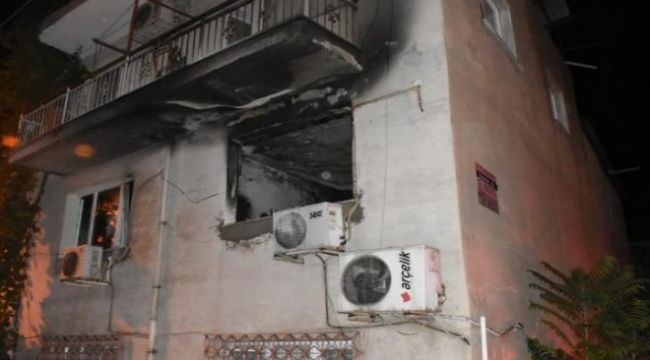 Buca'da buzdolabı patladı... Ev sahibi yaralandı!