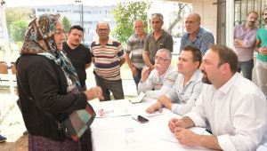Çiğli halkla birlikte yönetiliyor... Başkan Gümrükçü mahallelerde!