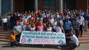 İZELMAN ve DİSK’ten İzmir’in ciğerleri için güç birliği