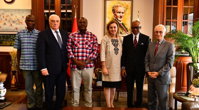İzmir Büyükşehir'e Afrika’dan ziyaret
