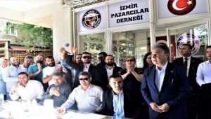 Özkanların yeni pazaryeri esnaf tarafından sevinçle karşılandı... Pazarcılar Başkan İduğ'a teşekkür etti!