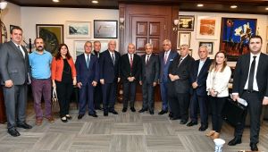 Soyer esnaf örgütü temsilcileriyle bir araya geldi