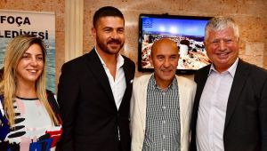 Soyer, Foça standını ziyaret etti