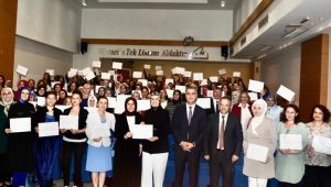 AKP İzmir'den kadınlara 150 sertifika