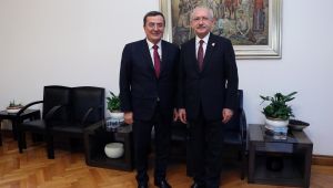 Başkan Batur'dan Kılıçdaroğlu'na ziyaret