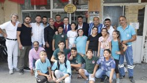 Başkan Batur’dan saha çalışmaları tam gaz
