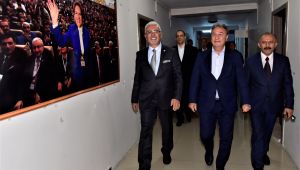 Başkan İduğ'dan İyi Parti'ye teşekkür ziyareti