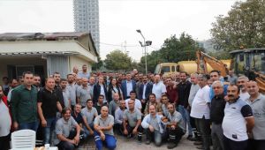 Başkan Sandal'dan çalışanlara moral