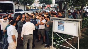 Bir pazaryeri krizi de Gaziemir'de patlak verdi