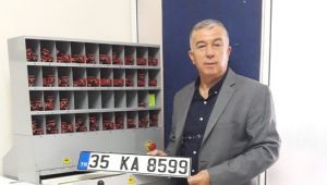 Çiğli'de plaka basımı başladı