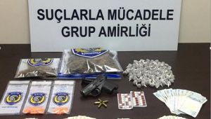 Foça'da uyuşturucu operasyonu...