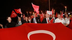 Güzelbahçe'de 29 Ekim coşkusu