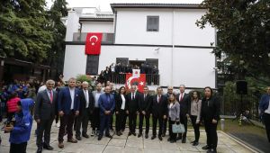 Başkan Batur Atatürk'ü doğduğu evde andı
