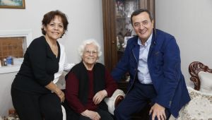 Başkan Batur'dan vefa ziyareti