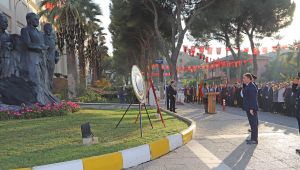 Bayındır'da anlamlı 10 Kasım töreni