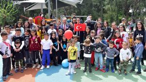 Bornova Belediyesi'nden çocuklara tatil hediyesi