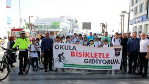 Büyükşehir'den çocuklara ''Bisikletle Okula” kampanyası