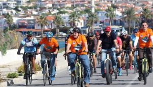 Çeşme'de pedallar döndü... Çocukların hayalleri gerçek oldu!