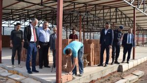 Foça'da anaokulu inşaatı başladı