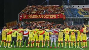Göztepe taraftarının kombine isyanı