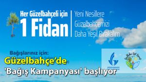 Güzelbahçe’de 'Bağış Kampanyası' başlıyor