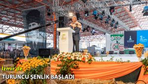 İzmir’de turuncu şenlik başladı